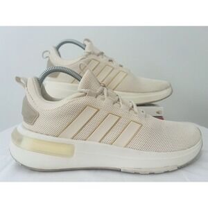 Adidas Racer TR23 Athletic Outdoor Comfort Running‎ Beige Shoes Sneakers Size 9
